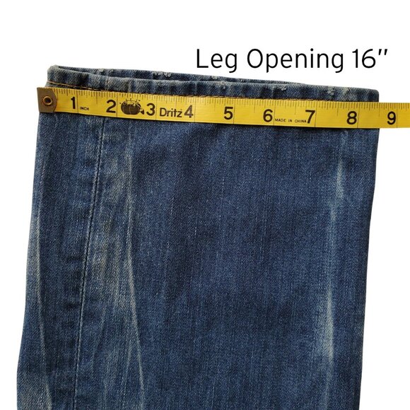 TRUE RELIGION Ricky Flap SN Straight Leg Men's 32 x 34 - Picture 14 of 16